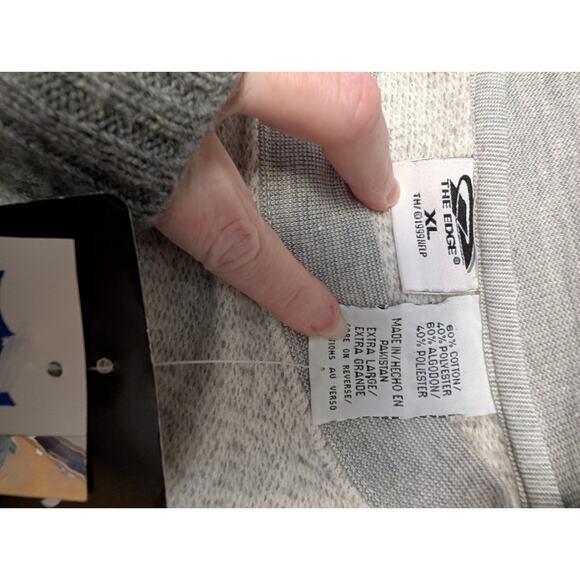 Vintage San Francisco 49ers Size XL Long Sleeve Crewneck Sweater New With Tags - Picture 3 of 5